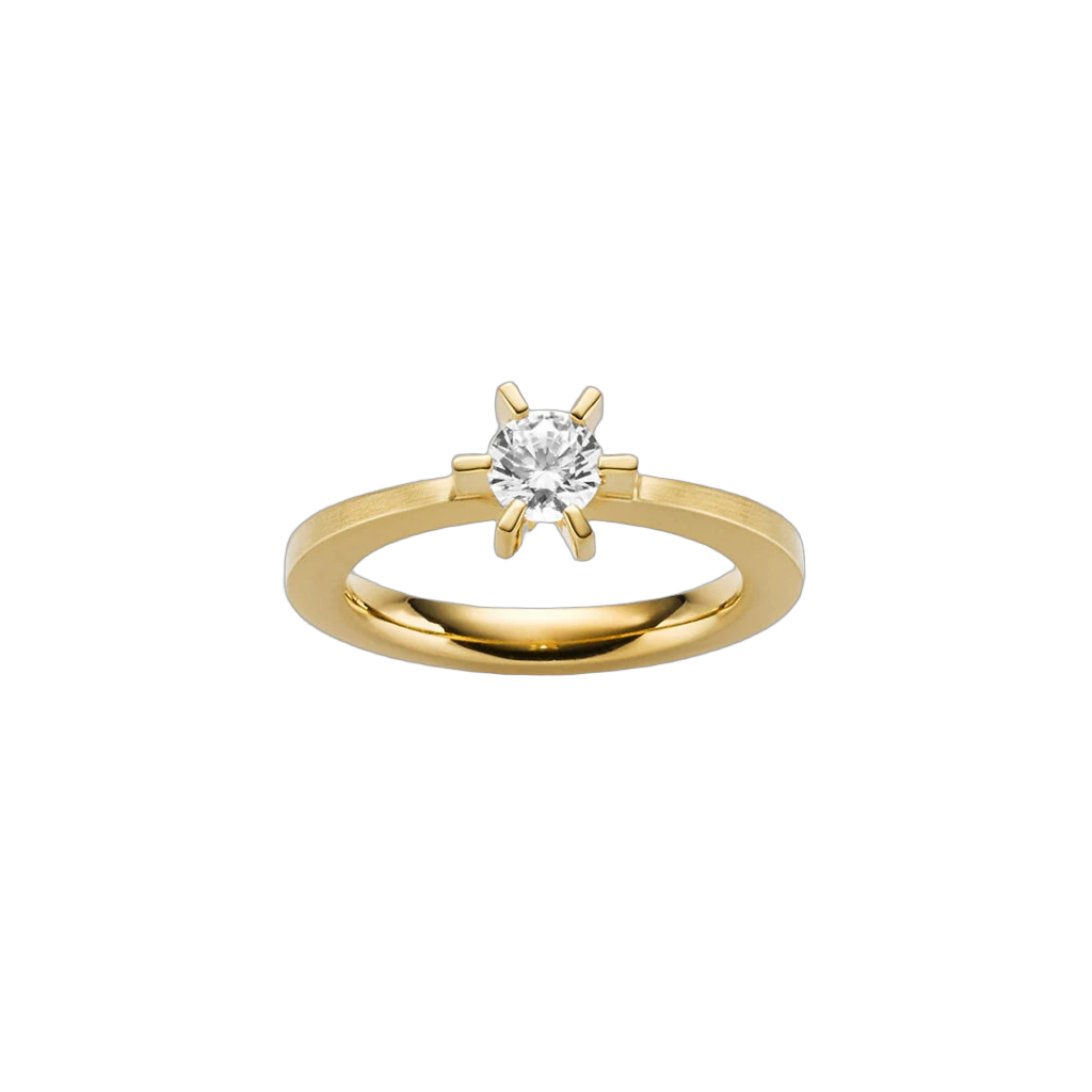 Tizia Ring with Diamond 5mm